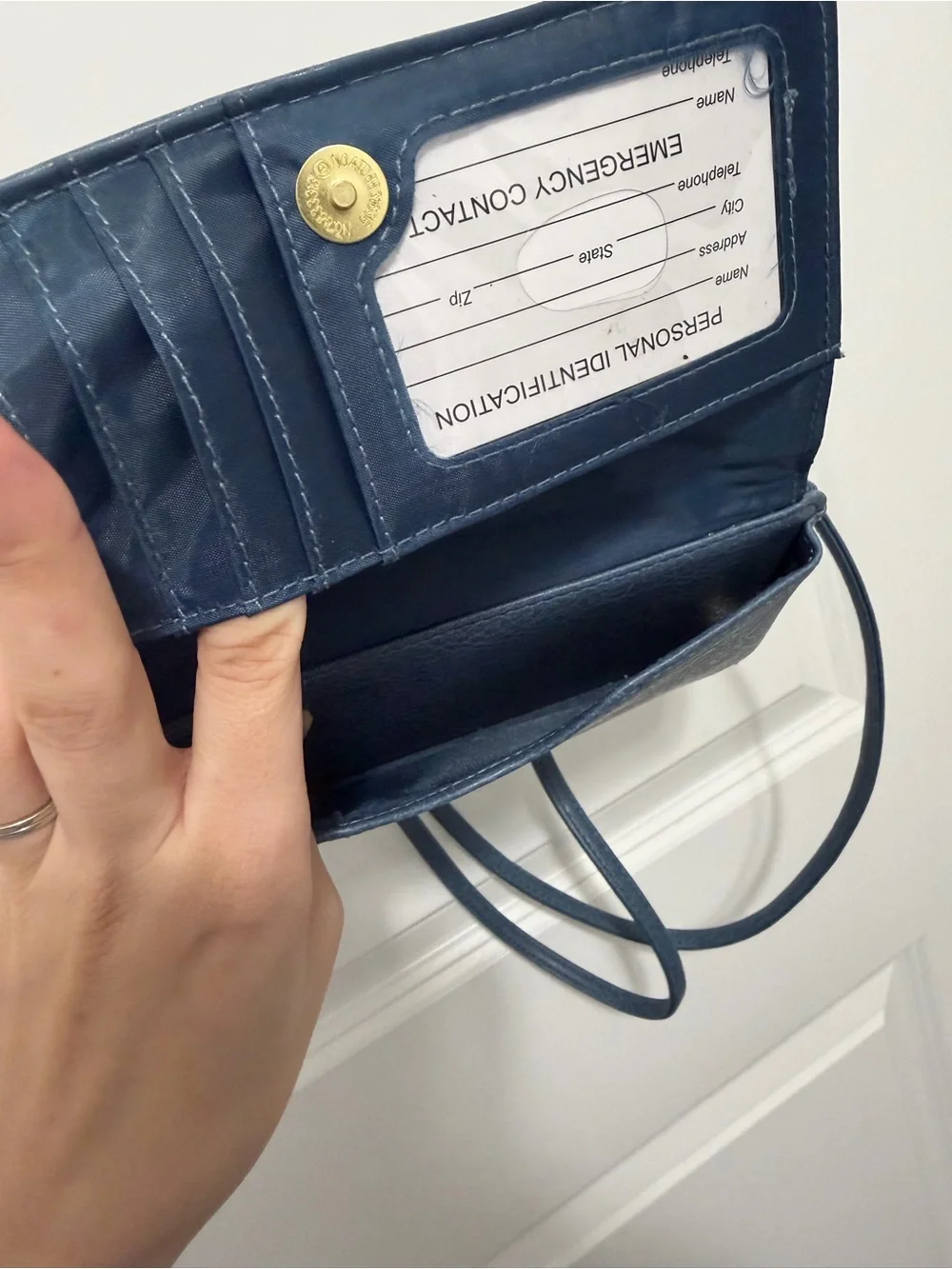 Everyday Convertible Wristlet Crossbody - Navy